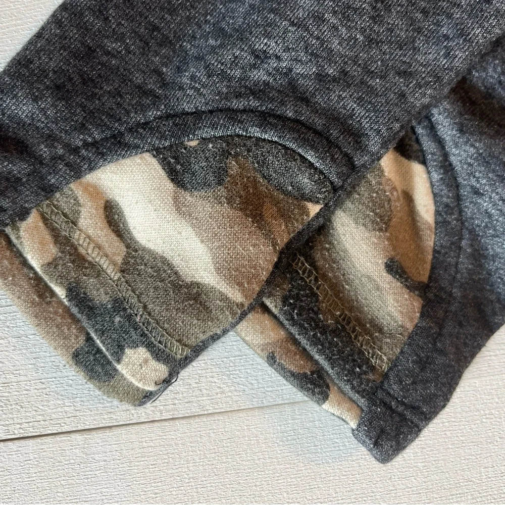 Women’s Camo Camouflage Hoodie Hooded Sweatshirt - Picture 4 of 7